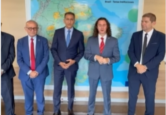 O Senador Veneziano Vital do Rêgo (MDB-PB) esteve nesta terça-feira (10) em audiência com o Ministro da Integração e do Desenvolvimento Regional